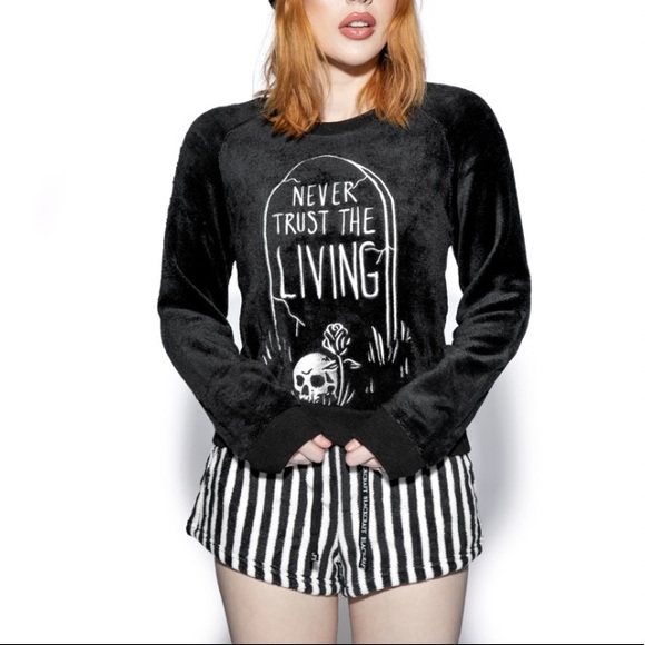 Blackcraft Cult Other - **SOLD ON MERC** Blackcraft Cult | Never Trust the Living Pajama Set